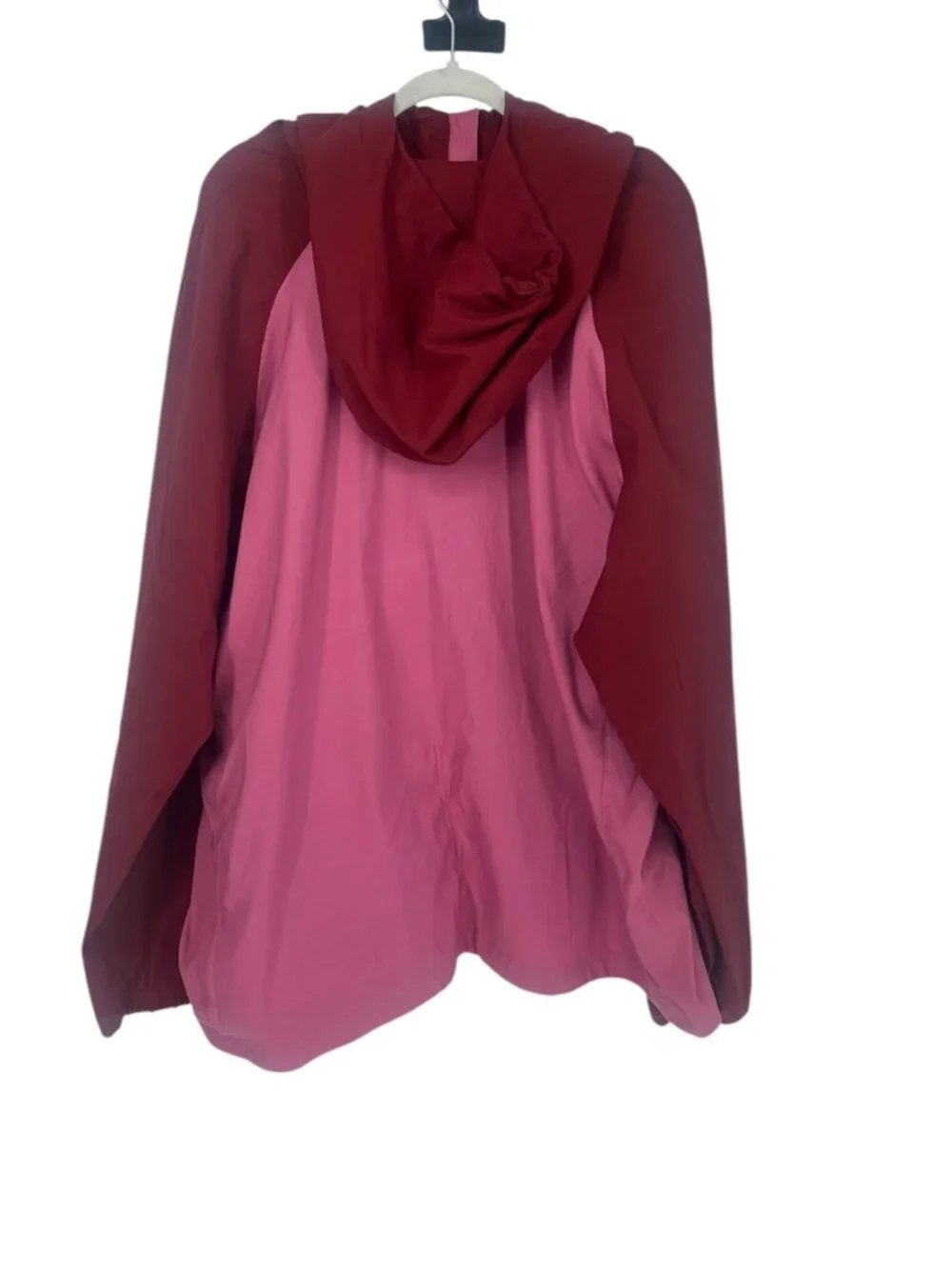 The North Face Jacket XXL Pink Burgundy Half Zip Anorak Hoodie Utility Gorpcore